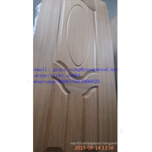 Low Price MDF/HDF Melamine / Natural Veneer Coated Moulded Door Skins